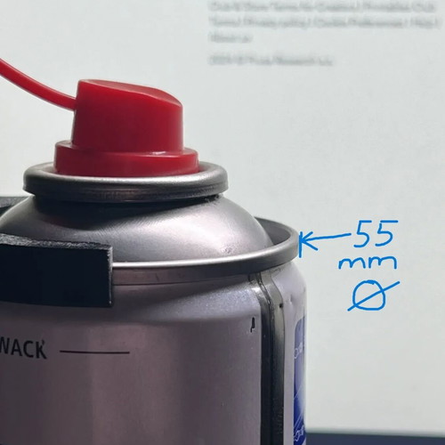 Spray adapter for chain lubrication new