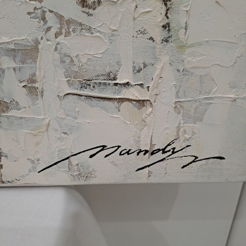 Canvas painting hand-painted like new, 60x60cm