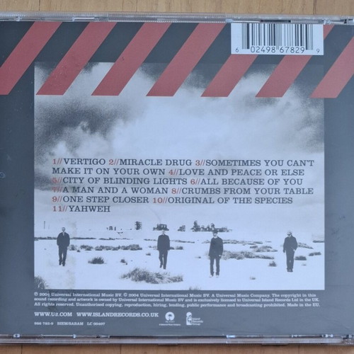 U2 How To Dismantle An Atomic Bomb CD album like new, rock