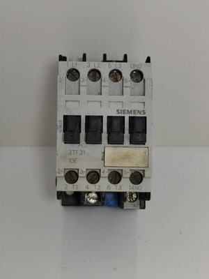 Siemens 3TF31 10E power relay 5.5kW 220V AC used