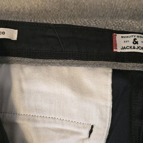 Chino pants black Jack & Jones size W32 L32 like new