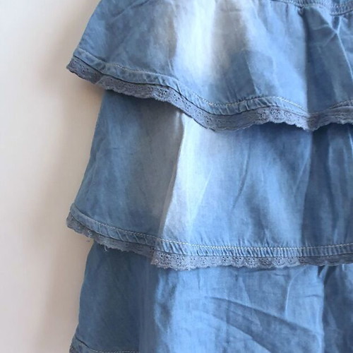 Denim dress like new, size M, blue
