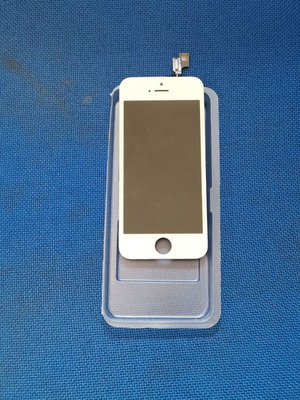Compatible screen for iPhone 5s/se without home button, like new, white