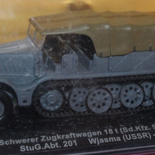 DeAgostini The Combat Tanks Collection #74 Schwerer Zugkraftwagen 18 t (Sd Kfz 9) FAMO καινούργιο με το περιοδικό