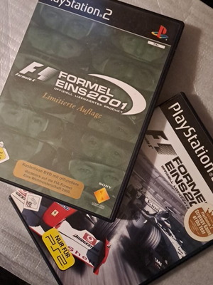 Formula 1 2001 και 2003 limited PS2 μεταχειρισμένα, γερμανικά