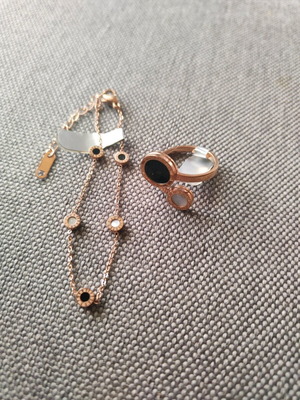 Bracelet and ring set new with tags