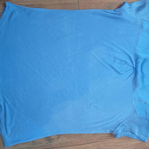 Mexx Fashion women's mako blouse blue like new, size M