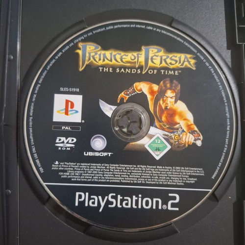 Prince of Persia The Sands of Time PS2 disc used