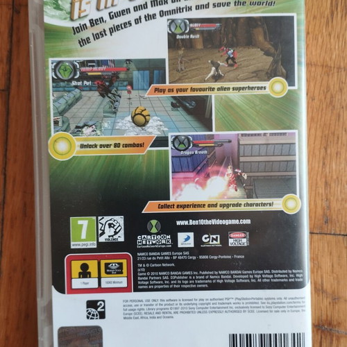 PSP Ben 10 Protector of Earth used game