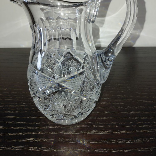 Crystal pitcher height 15cm new