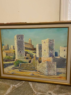 Painting by Sotiris Tzamouranis 1978