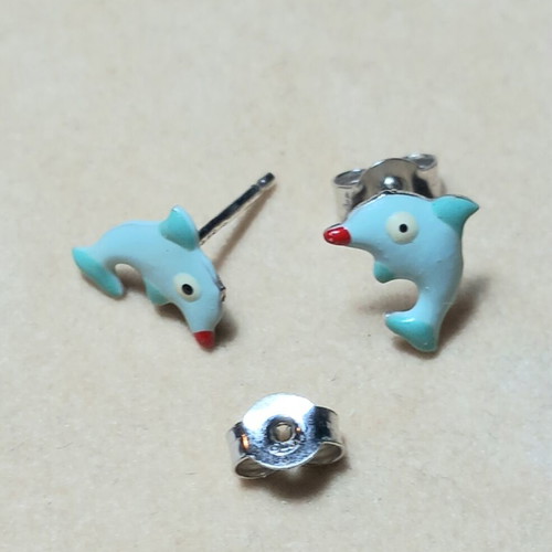 Silver earrings