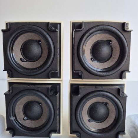Bose Acoustimass 5 Series III speakers, white