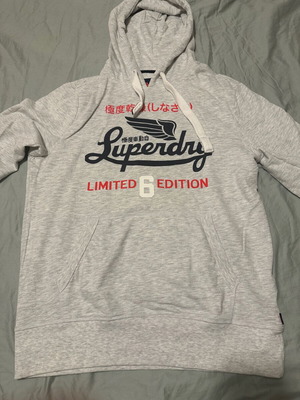 Superdry men's sweatshirt 2XL gray like new