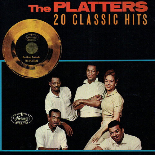 The Platters 20 Classic Hits vinyl record used, R&B Soul