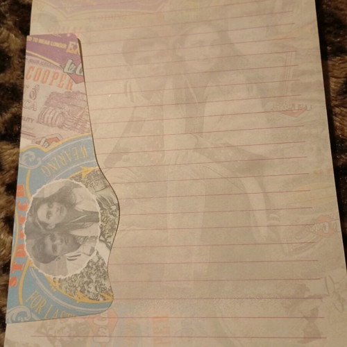 Correspondence used, 1 folder with sheet
