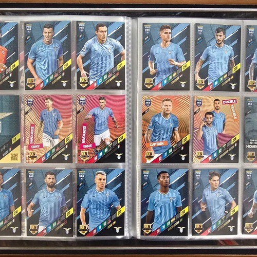 Panini Adrenalyn XL FIFA 365 2024 album with 218 cards