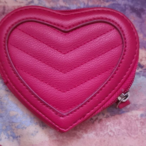 Bag with wallet like new, red