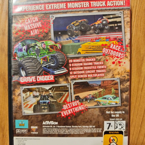 Monster Jam PC game used