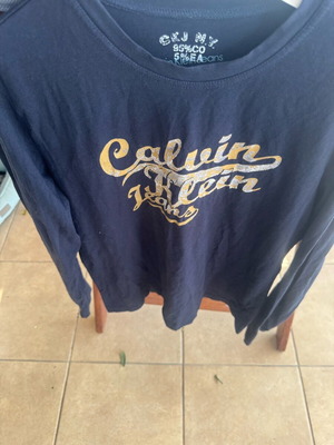 Calvin Klein blouse blue, like new, unisex, size L