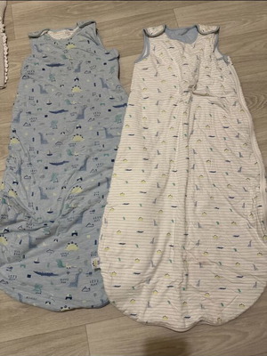 Mothercare sleeping bags used for 18-36 months, 2.5 tog, set of 2