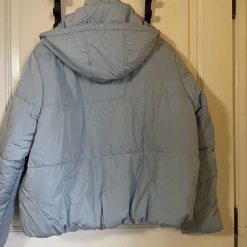 M&S women's padded jacket new with tags, soft blue, size EUR 46 UK 18