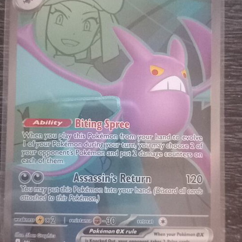 Team Rocket Crobat ex Pokemon card 217/182
