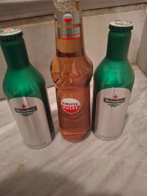 Μπουκάλια μπύρας και Coca Cola καινούργια, σετ για συλλογή