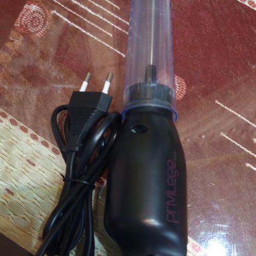 Coffee frother with slightly scratched case