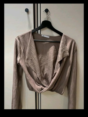Zara shirt like new, size S, brown