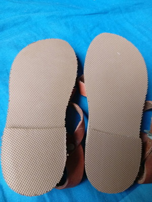 Leather sandals new no23 brown