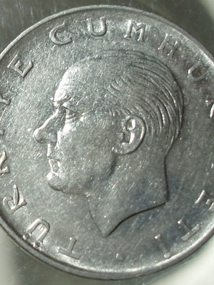 1 Lira Turkey 1975 used