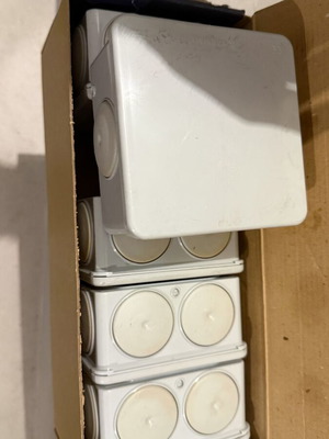 Kouvidis CONDUR ISR waterproof junction boxes and fittings pack