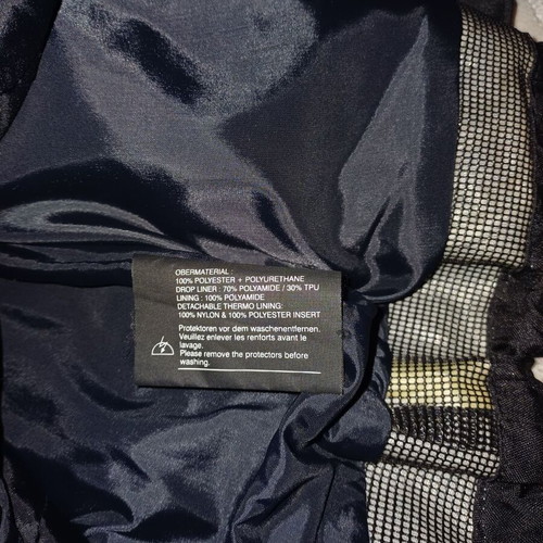 Uvex fabric motorcycle jacket used