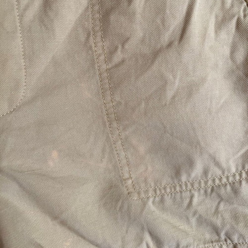 Women's shorts small with mark, yellow with pockets