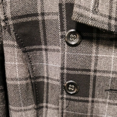 Pull & Bear coat like new, size M, black and gray