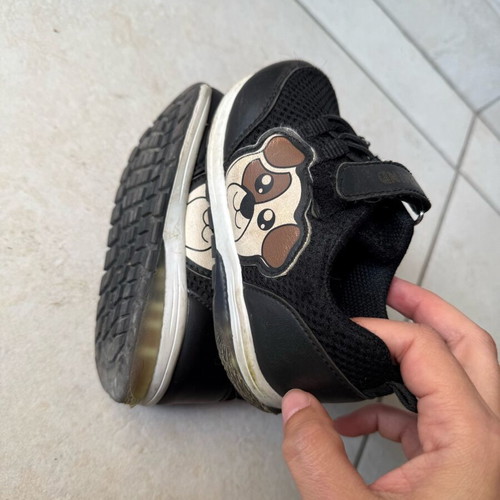 Remind Bebe No 24 athletic shoes used, black-beige
