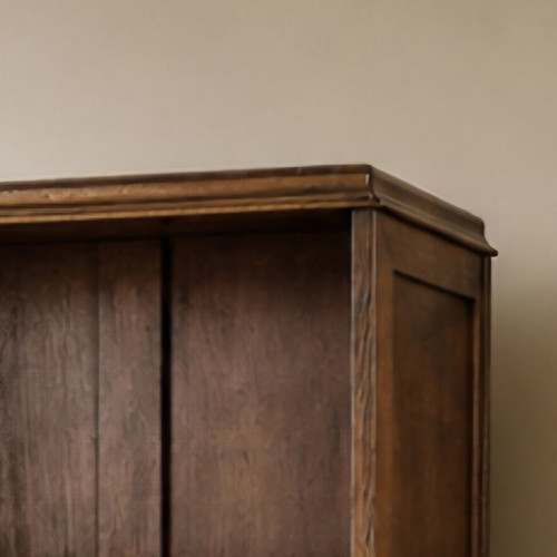 Solid Oak Antique Bookcase circa 1900 used