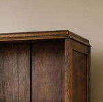 Solid Oak Antique Bookcase circa 1900 used
