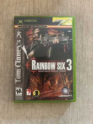 Rainbow Six 3 Xbox Original NTSC game used, American full version
