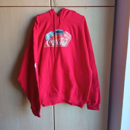 Coca-Cola red hoodie 2XL