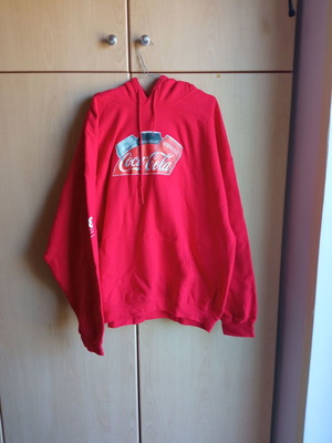 Coca-Cola red hoodie 2XL