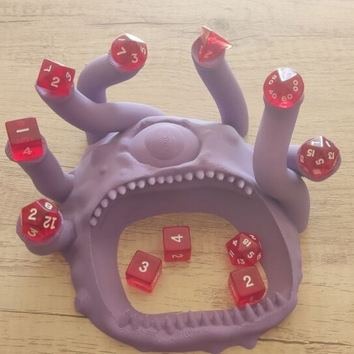 Beholder Dice Holder & Tray made to order for D&D