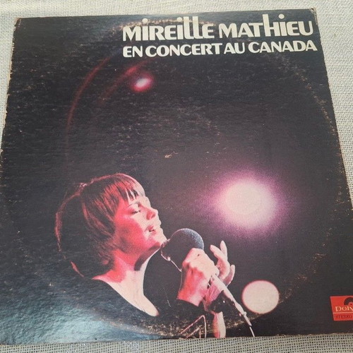 Mireille Mathieu En Concert Au Canada 2XLP used, pop