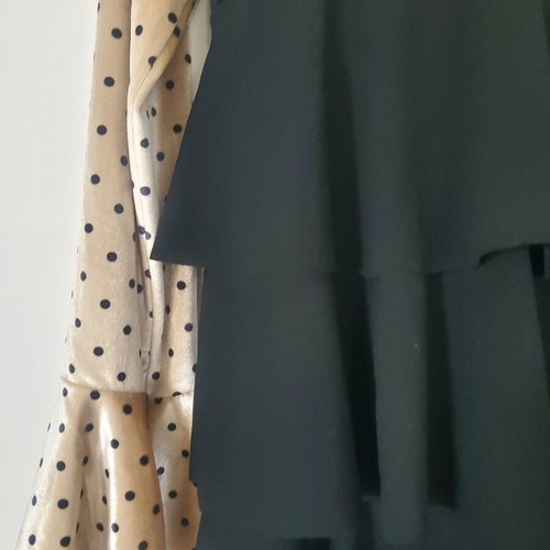 Chicaprie dress for girl 12 years like new, black and gold