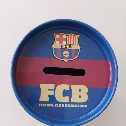 FC Barcelona Collectible Metal Money Box new, Historic Camp Nou