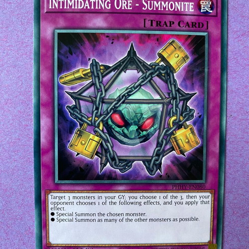 Yu-Gi-Oh! Card Intimidating Ore - Summonite near mint