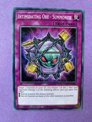 Yu-Gi-Oh! Card Intimidating Ore - Summonite near mint