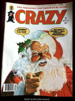 Crazy magazine issue 59 used, English