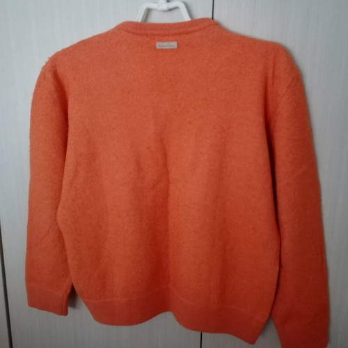 Marlboro vintage unisex wool sweater XS like new, orange